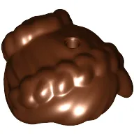 Hair Braids Pulled Back to Bun with Holes on Top and Back