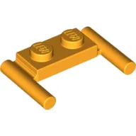 Plate Special 1 x 2 with Handles [Flat Ends / Low Attachment]