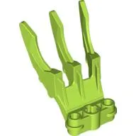 Large Figure Weapon, Claw, Triple, Small with Axle Hole
