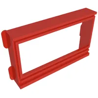 Window 1 x 6 x 3 Panorama, without Glass for Slotted Bricks