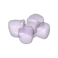 Clikits Icon, Butterfly 2 x 2 with Hole