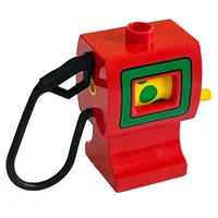 Duplo Gas / Fuel / Petrol Pump, Red
