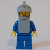 Knight (Yellow Castle) - Blue with Visor