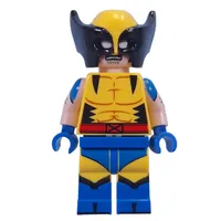 Wolverine, Mask, Yellow X-Men Suit, Printed Arms (CMF)