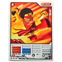 Trading Card, Ninjago Deck #1: 2 - Nya - International Version