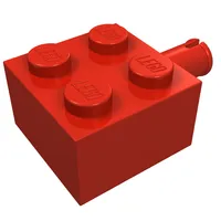 Brick Special 2 x 2 with Pin and No Axle Hole