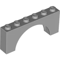 Brick Arch 1 x 6 x 2 - Thick Top with Reinforced Underside