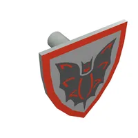 Shield Triangular with Batlord Print
