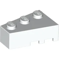 Brick Wedged, Angled 3 x 2 Left