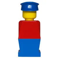LEGOLAND Red Torso, Blue Legs, Blue Hat