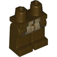 Hips and Dark Brown Legs with Jedi Robe