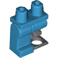 Spring Prosthetic Left Leg, Dark Azure Right Leg and Hips