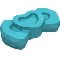 Headwear Accessory Bow with Heart (Animal Grooming Kit)