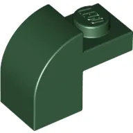 Brick Curved 1 x 2 x 1 1/3 with Curved Top