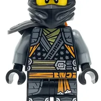 Cole, Crystalized Robes, Pearl Dark Gray Shoulder Guard