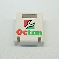 Box 2 x 2 x 2 Door with Slot and 'Octan' Print
