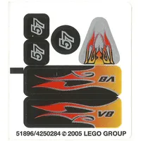 Sticker Sheet for Set 8643-1