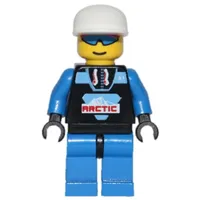 Arctic Crew, Black, White Cap