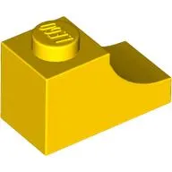 Brick Curved 2 x 1 with Inverted Cutout