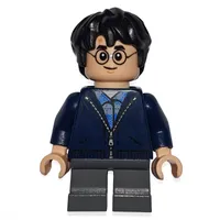 Harry Potter, Dark Blue Jacket with Zipper, Short Legs