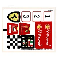 Sticker Sheet for Set 40194-1