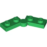 Hinge Plate 1 x 4 Swivel Top / Base - Solid Clip [Complete Assembly]