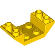 Brick Sloped Inverted 45° 4 x 2 Double with 2 x 2 Recessed