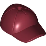 Hat / Cap Short Curved Bill with Seams and Hole on Top