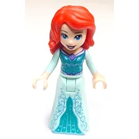 Ariel - Human Form, Light Aqua Dress
