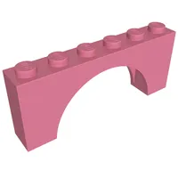 Brick Arch 1 x 6 x 2 - Thick Top with Reinforced Underside