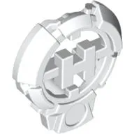 Large Figure Chest Badge with 'H' Hero Factory Logo Design
