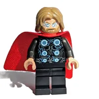 Thor, Dark Tan Hair, Fabric Cape