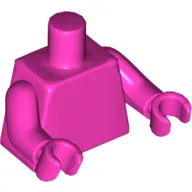 Torso, Dark Pink Arms, Dark Pink Hands [Plain]
