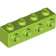 Brick Special 1 x 4 with 4 Studs on One Side