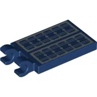 Tile Special 2 x 3 with 2 Clips without Tab between Clips with Solar Panel print
