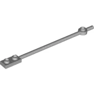 Bar 1 x 12 with 1 x 2 Plate End with Hollow Studs and 1 x 1 Round Plate End