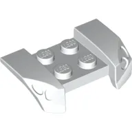 Mudguard 2 x 4 with Molded Headlights