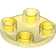 Plate Round 2 x 2 with Rounded Bottom [Boat Stud]