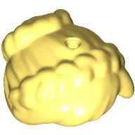 Hair Braids Pulled Back to Bun with Holes on Top and Back