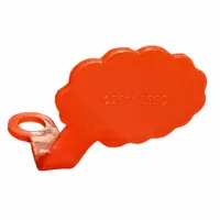 Minifig Neckwear Speech Bubble, Cloud Edge, Right