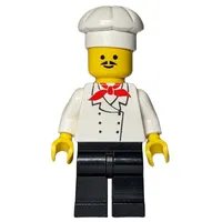 Chef, Red Neckerchief, Black Legs, Moustache