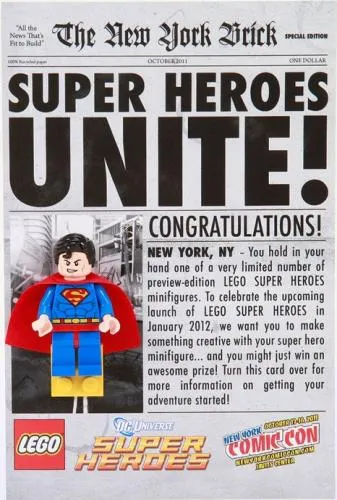 Super Heroes Unite - Superman - New York Comic-Con 2011 Exclusive