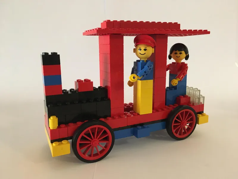 Locomotive with Driver & Passenger