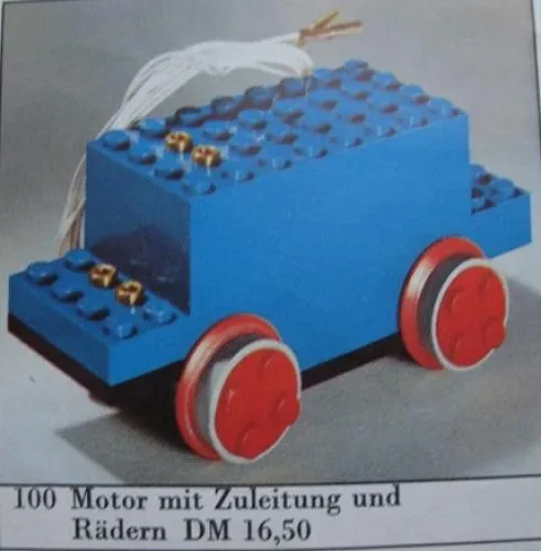 4.5V Motor with Wheels (Large Version)
