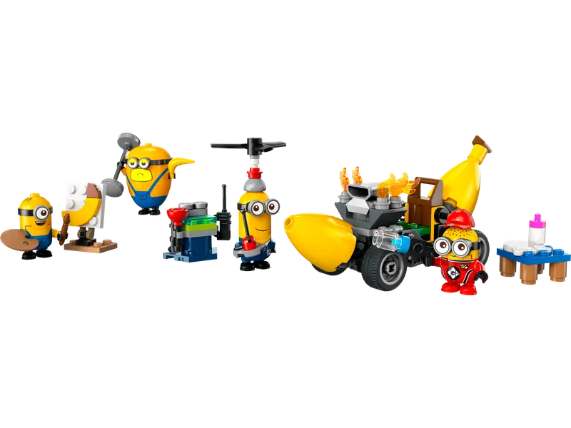 Minions and Banana Car