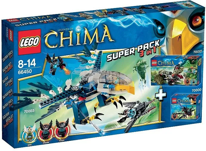 Legends of Chima Super Pack 3 in 1