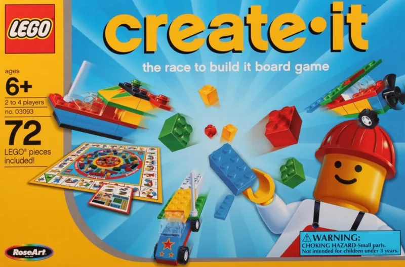 The Race to Build It Board Game