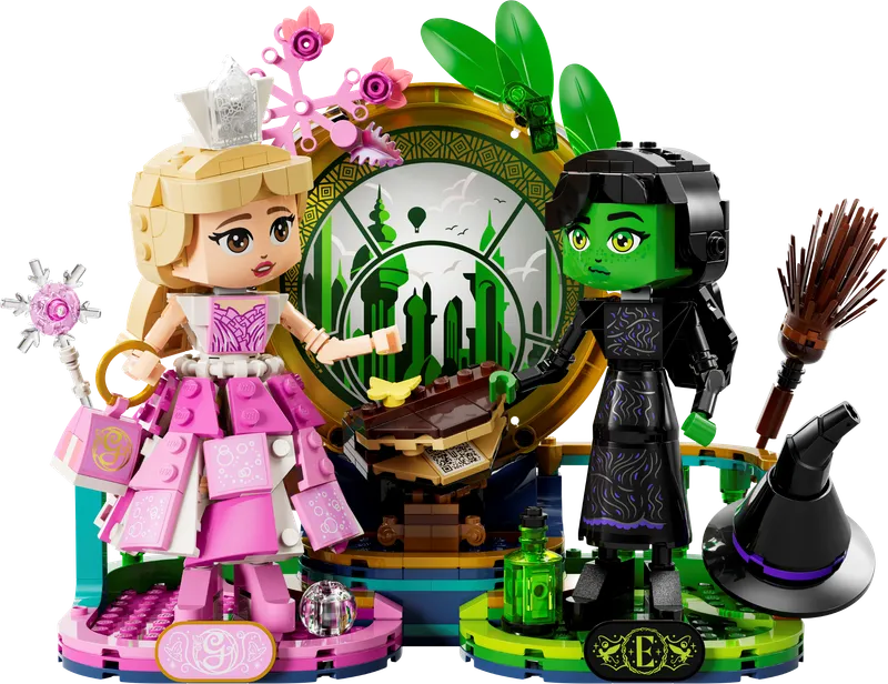 Elphaba & Glinda Figures