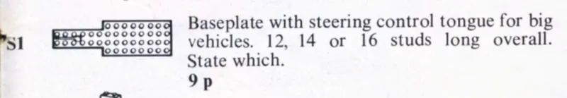 Baseplate with Steering Control Tongue